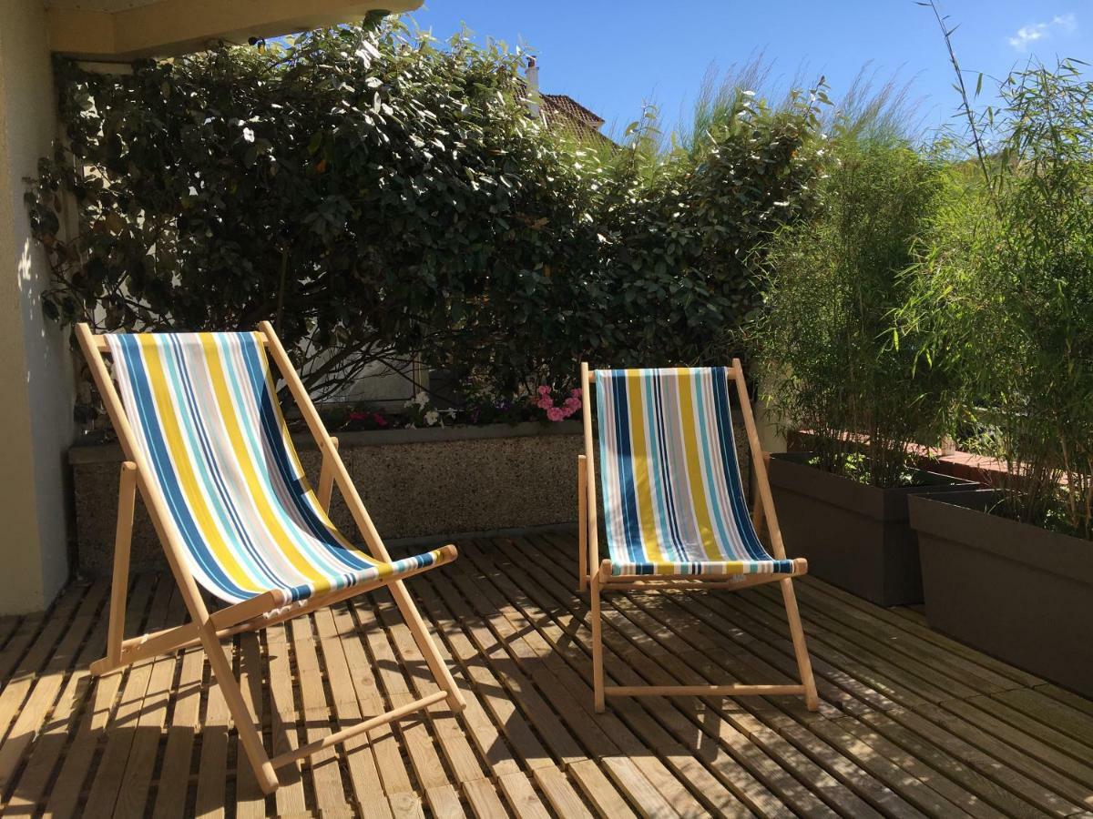 Ferienwohnung Le Wim'Heureux Terrasse Wimereux Exterior foto